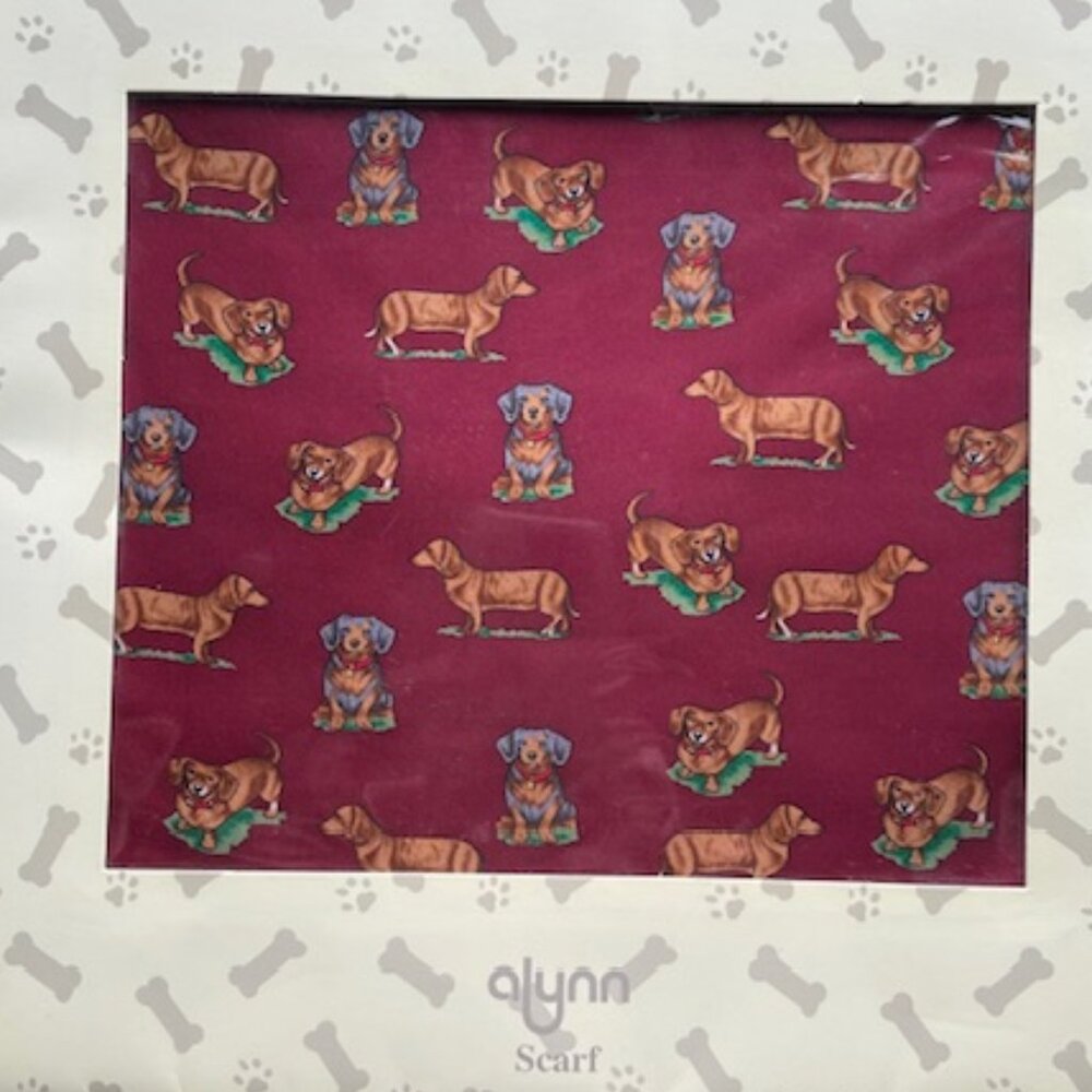 Vintage Oblong Silk Scarf